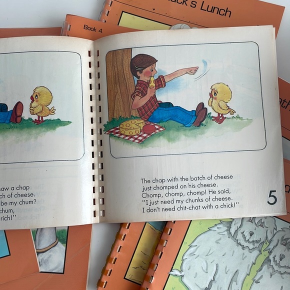 [ VINTAGE Children’s School Books - Phonics Curriculum Early Education ] - Picture 7 of 7